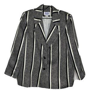 Da-Rue Of Calif Petite Blazer Jacket Womans 12p B… - image 1